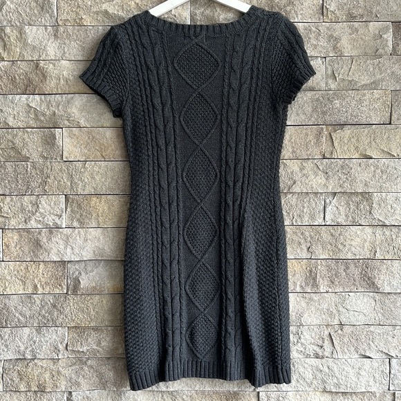 Pink.Rose short sleeved long sweater - Picture 6 of 10